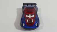 2008 Hot Wheels Phantom X-Raycers Nerve Hammer Metalflake Translucent Dark Blue Die Cast Toy Car Vehicle