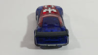 2008 Hot Wheels Phantom X-Raycers Nerve Hammer Metalflake Translucent Dark Blue Die Cast Toy Car Vehicle