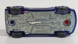 2008 Hot Wheels Phantom X-Raycers Nerve Hammer Metalflake Translucent Dark Blue Die Cast Toy Car Vehicle