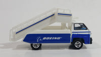 RealToy Boeing Aerospace White and Blue Airplane Ladder Stairs Truck Die Cast Toy Car Vehicle