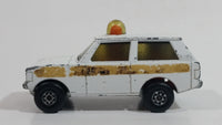 Vintage 1975 Lesney Matchbox Rolamatics No. 20 Police Patrol White Die Cast Toy Car Vehicle