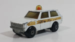 Vintage 1975 Lesney Matchbox Rolamatics No. 20 Police Patrol White Die Cast Toy Car Vehicle