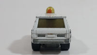 Vintage 1975 Lesney Matchbox Rolamatics No. 20 Police Patrol White Die Cast Toy Car Vehicle