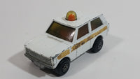 Vintage 1975 Lesney Matchbox Rolamatics No. 20 Police Patrol White Die Cast Toy Car Vehicle