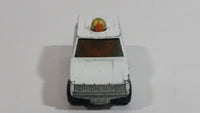 Vintage 1975 Lesney Matchbox Rolamatics No. 20 Police Patrol White Die Cast Toy Car Vehicle