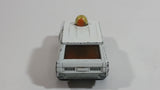 Vintage 1975 Lesney Matchbox Rolamatics No. 20 Police Patrol White Die Cast Toy Car Vehicle