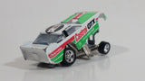 Hot Wheels Oldsmobile Funny Car Castrol GTX John Force Don Steevs Jolly Rancher White Die Cast Toy Car Vehicle with Lifting Body