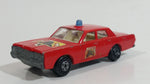 Vintage Lesney Matchbox Series No. 59 Mercury Fire Chief Red Die Cast Toy Car Vehicle (A) Made in England