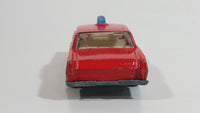 Vintage Lesney Matchbox Series No. 59 Mercury Fire Chief Red Die Cast Toy Car Vehicle (A) Made in England