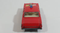 Vintage Lesney Matchbox Series No. 59 Mercury Fire Chief Red Die Cast Toy Car Vehicle (A) Made in England