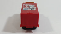 Majorette Coca-Cola Coke Soda Pop Delivery Container Semi Truck 1/100 Scale Die Cast Toy Car Vehicle with Opening Rear Door