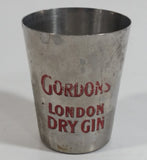 Rare Gordons London Dry Gin 2" Tall Metal Shot Glass