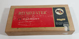 Vintage Ritmeester 25 Mild Dutch Cigars Wooden Hinged Box Empty