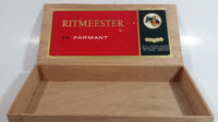 Vintage Ritmeester 25 Mild Dutch Cigars Wooden Hinged Box Empty