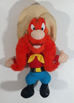 1995 Ace Novelty Warner Bros. Looney Tunes Yosemite Sam Cartoon Character 11" Tall Stuffed Plush Collectible