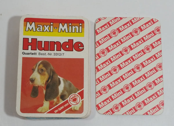 Ass Maxi-Mini Hunde Dog Themed Card Game Full Set of 26 Cards