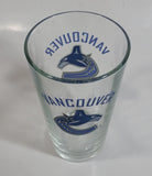 NHL Ice Hockey Vancouver Canucks 5 3/4" Tall Glass Cup Sports Team Collectible