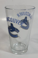 NHL Ice Hockey Vancouver Canucks 5 3/4" Tall Glass Cup Sports Team Collectible