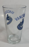 NHL Ice Hockey Vancouver Canucks 5 3/4" Tall Glass Cup Sports Team Collectible