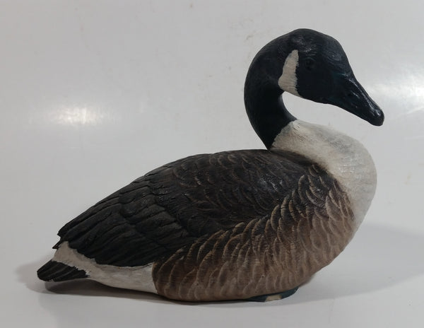 Vintage Hai Feng Ma Artist Signed Canada Goose Decoy Resin Wildlife Sculpture