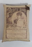 Pear's Soap Vintage Style Advertising Pillow  6" x 8"