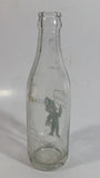 Vintage Tom Moore Fine Beverages Leprechaun Themed 7 Fl. Oz. Glass Soda Pop Beverage Bottle Minot, N.D.