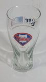 2015 Miller Lite Beer MLB Official Sponsor Of Major League Baseball Philadelphia Phillies 6 3/4" Glass Cup Sports Team Collectible