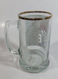 Vintage Style 1981 Edmonton Journal Newspaper "Kid is King!" Wayne Gretzky NHL Ice Hockey Player Gold Rimmed Glass Beer Mug