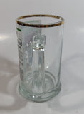 Vintage Style 1981 Edmonton Journal Newspaper "Kid is King!" Wayne Gretzky NHL Ice Hockey Player Gold Rimmed Glass Beer Mug