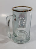 Vintage Style 1981 Edmonton Journal Newspaper "Kid is King!" Wayne Gretzky NHL Ice Hockey Player Gold Rimmed Glass Beer Mug