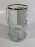 Vintage Style 1981 Edmonton Journal Newspaper "Kid is King!" Wayne Gretzky NHL Ice Hockey Player Gold Rimmed Glass Beer Mug