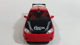 Maisto Excess Tuners Ford Focus Red Tenzo Racing Sports 1/24 Scale Die Cast Toy Car Vehicle with Opening Doors and Hood