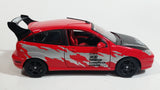 Maisto Excess Tuners Ford Focus Red Tenzo Racing Sports 1/24 Scale Die Cast Toy Car Vehicle with Opening Doors and Hood