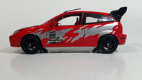 Maisto Excess Tuners Ford Focus Red Tenzo Racing Sports 1/24 Scale Die Cast Toy Car Vehicle with Opening Doors and Hood