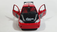 Maisto Excess Tuners Ford Focus Red Tenzo Racing Sports 1/24 Scale Die Cast Toy Car Vehicle with Opening Doors and Hood