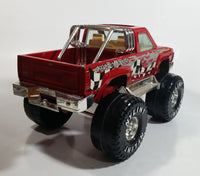 Nylint Red 4x4 Off-Road Monster Truck Pressed Steel Toy Car Vehicle 12" Long