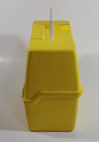 Disney Mickey Mouse Minnie Mouse Donald Duck Cartoon Characters Stars and Moon Themed Thermos Brand Yellow Lunch Box