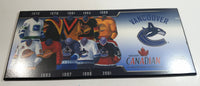 Molson Canadian Vancouver Canucks Ice Hockey Team Jersey History Wall Plaque Board