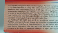 2001 Upper Deck Collectibles Play Makers Special Edition NHL NHLPA Ice Hockey Player Brendan Shanahan Detroit Red Wings 1/12 Scale Figure and Trading Card New in Package