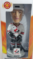 2001 Bobble Dobbles NHLPA Ice Hockey Player Joe Sakic Team Canada Hand Painted Bobble Head Doll New in Package