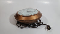 Retro Mid-Century Ingraham 7" Round Electric Plug In Wall Clock Toronto, Canada - Working