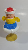 1984 Fisher Price Toys 415 Sailor Suction Cup Rattle Baby Toddler Toy Made in U.S.A.