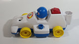 1984 Fisher Price Toys 184 Formula 1 Race Car Pull Back Motorized Friction Toy Vehicle Made in Singapore