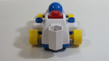 1984 Fisher Price Toys 184 Formula 1 Race Car Pull Back Motorized Friction Toy Vehicle Made in Singapore