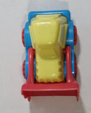 AHI Azrak Hamway Bulldozer Excavator Yellow Red Blue Plastic Toy Construction Vehicle