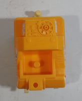 Vintage Lunar Landing Explorer 02 Yellow and White Plastic Toy Space Vehicle - Hong Kong