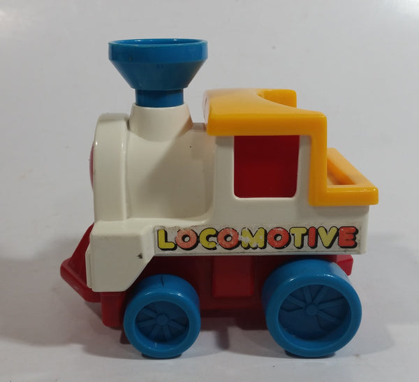 Vintage Li'l Playmates No. 7800 Disney Plastic Railroad Trolley Locomotive Train Toy - Hong Kong