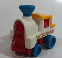 Vintage Li'l Playmates No. 7800 Disney Plastic Railroad Trolley Locomotive Train Toy - Hong Kong