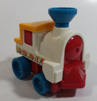 Vintage Li'l Playmates No. 7800 Disney Plastic Railroad Trolley Locomotive Train Toy - Hong Kong