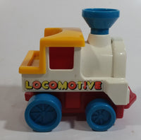 Vintage Li'l Playmates No. 7800 Disney Plastic Railroad Trolley Locomotive Train Toy - Hong Kong